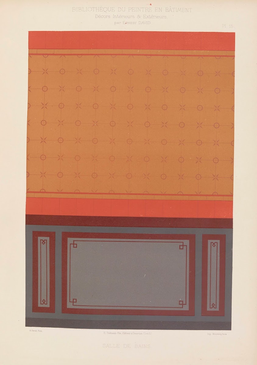DéCors IntéRieurs Et ExtéRieurs Pl15 1890 1891