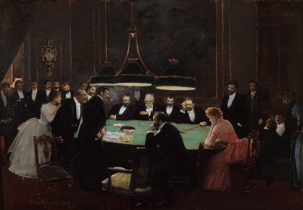 La salle de jeu 1889