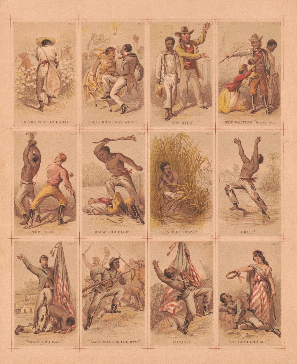 Journey of a slave from the plantation to the battlefield 1863