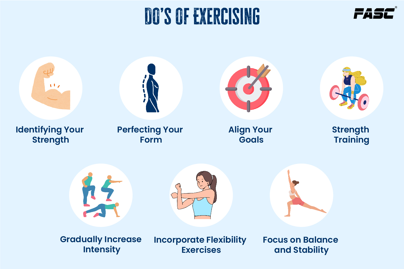 Do’s of Exercising