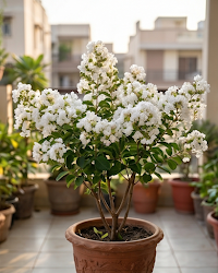 Lagerstroemia Furush White Plant