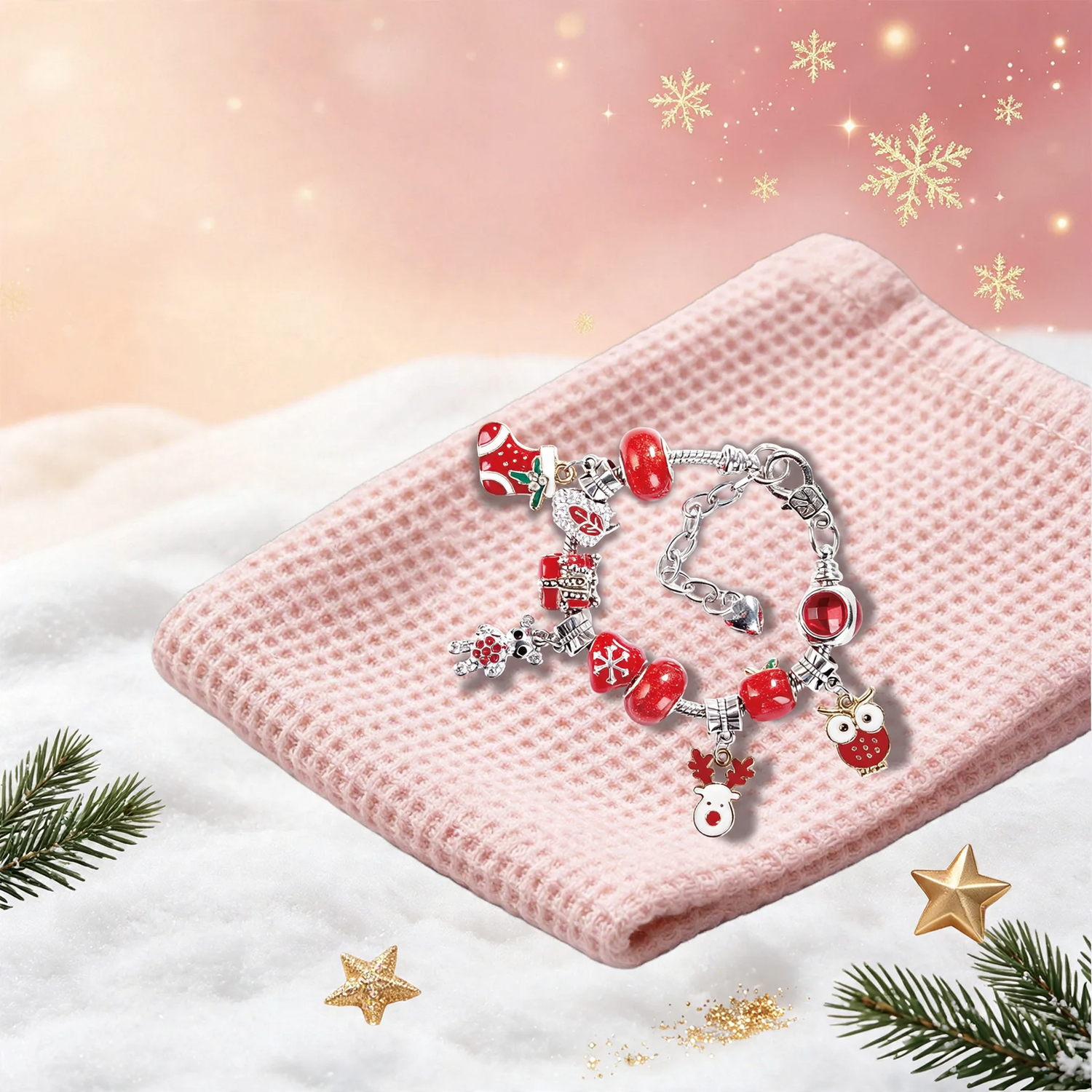 DIY-Adventskalender mit Schmuckperlen für Mädchen