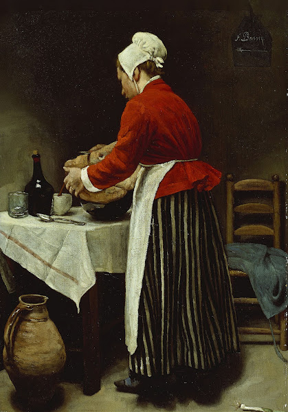 The Maid c 1875