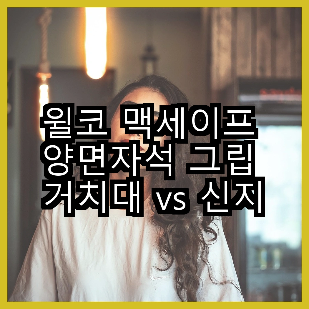 윌코 맥세이프 양면자석 그립 거치대 vs 신지모루 오그랩엑스 무선충전 거치대, 어떤 선택이 더 편리할까요? 썸네일