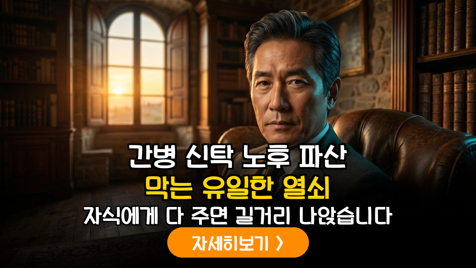 간병특화신탁: 노후 자금 통제권 사수 전략