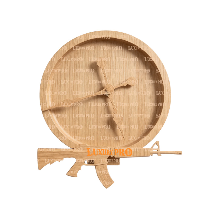 Wooden Wall Clock