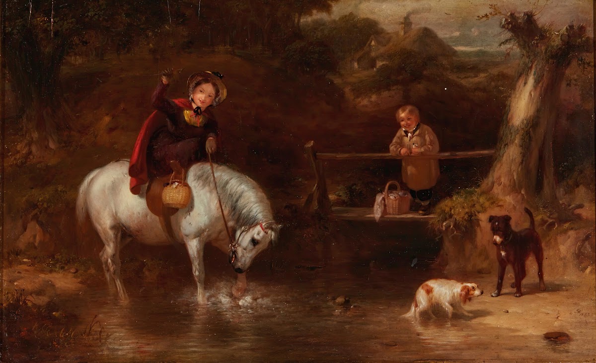 Confrontation At The Crossing 1833