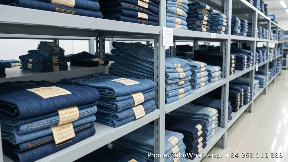 Denim Fabric Manufacturer - Gold Garment Vietnam