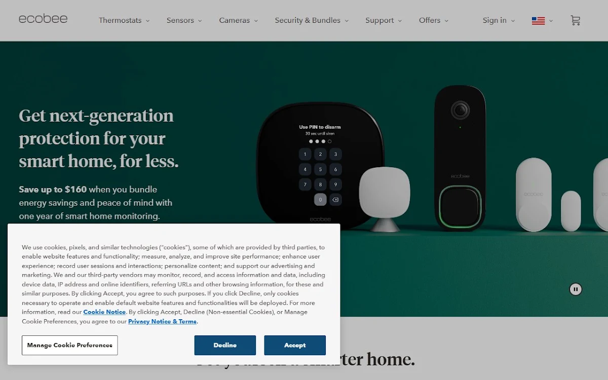 Captura de ecobee