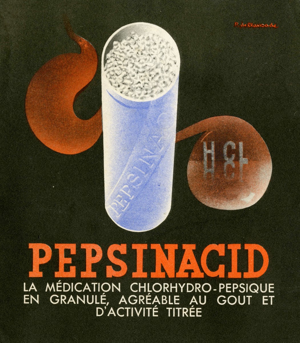 Pepsinacid 1910 1950