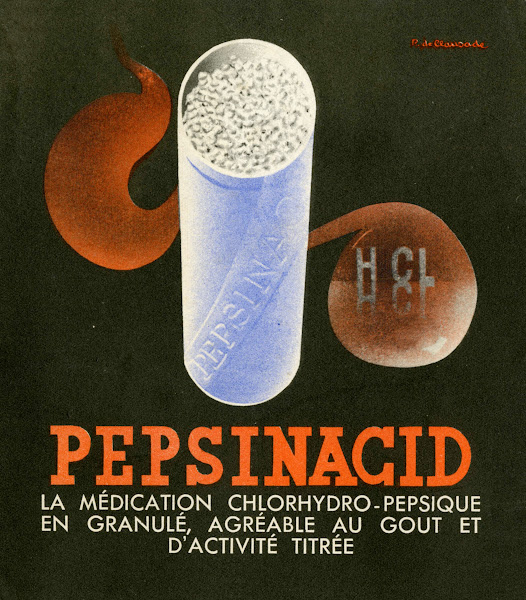Pepsinacid 1910 1950