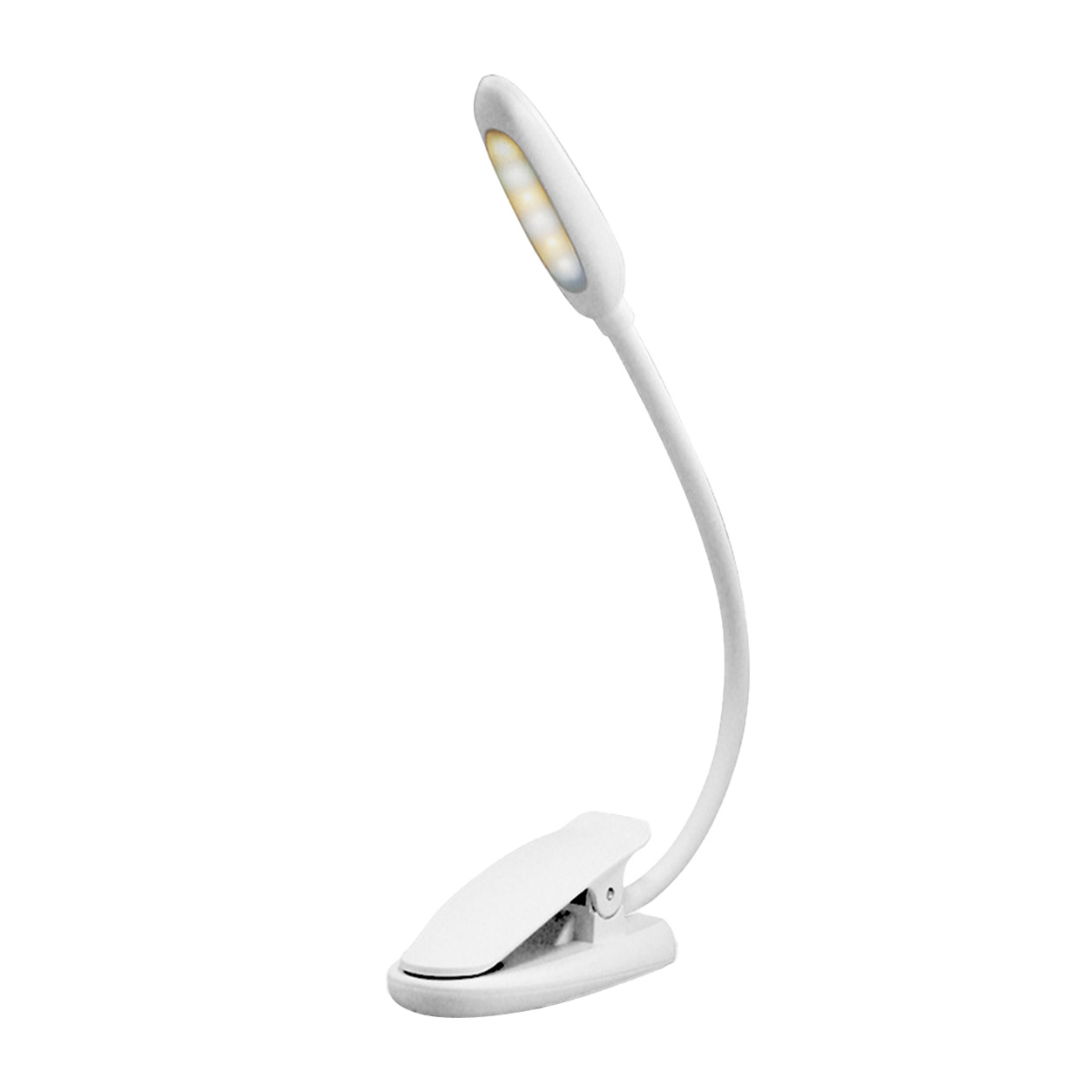 Mini-LED-Klemmleuchte mit zwei Farbtemperaturen