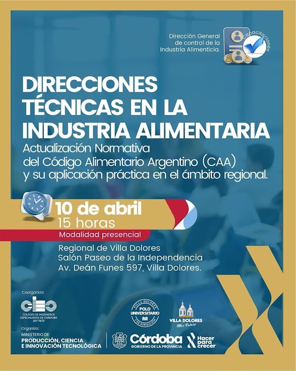 Direcciones Técnicas en la Industria Alimentaria