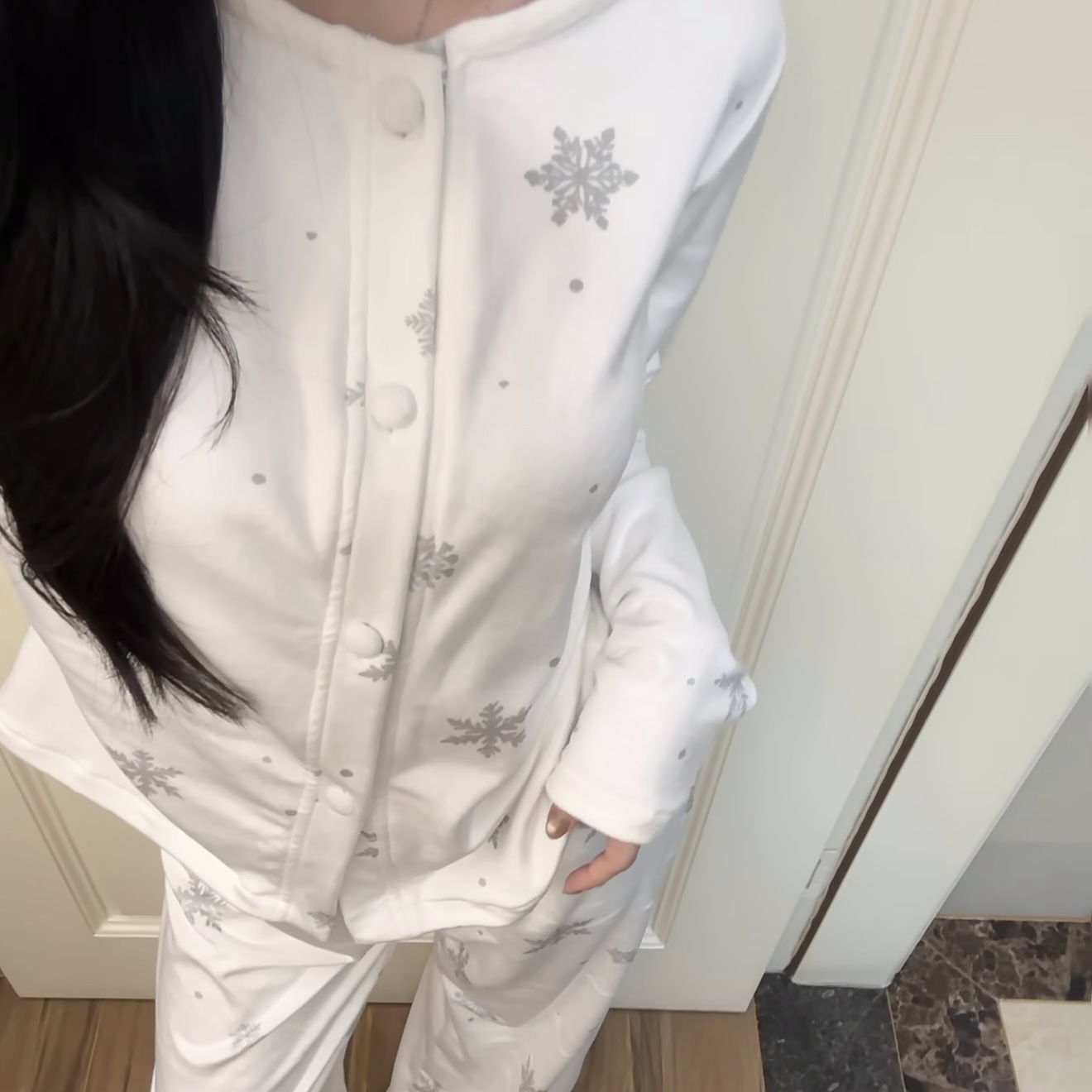 Ladies’ Pajamas made of Island Fleece, Winter Edition