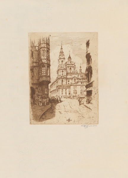 St Nicholas Cathedral on the Malá Strana 1911