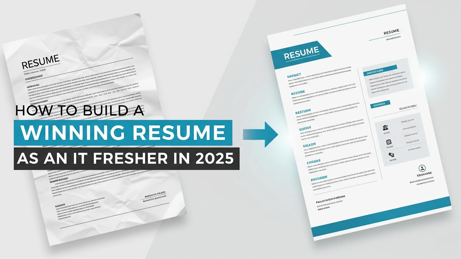 How to Build a Winning Resume as an IT Fresher in 2025