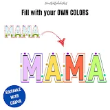 Canva Frames 3 Color Layred Dots and lines photo 3 template 277