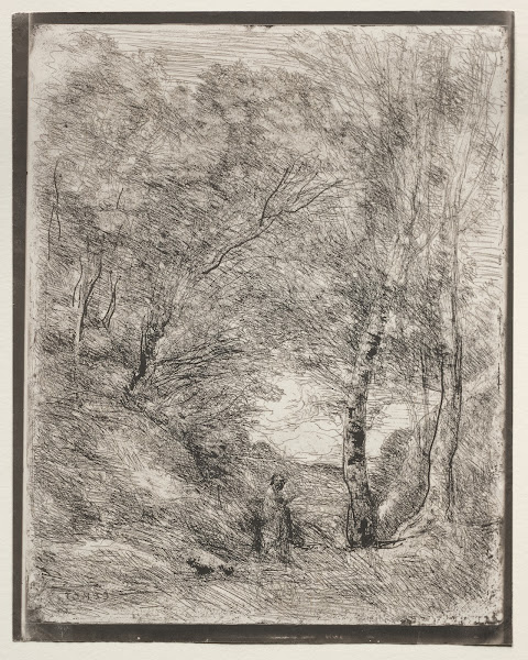 The Gardens of Horace 1855