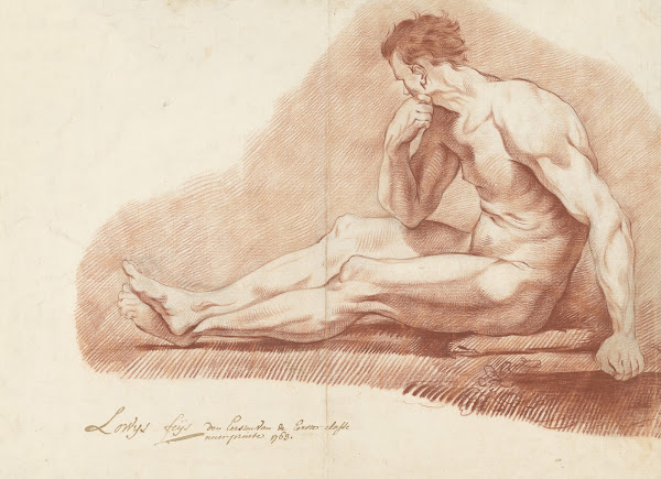 Seated Male Nude 1763
