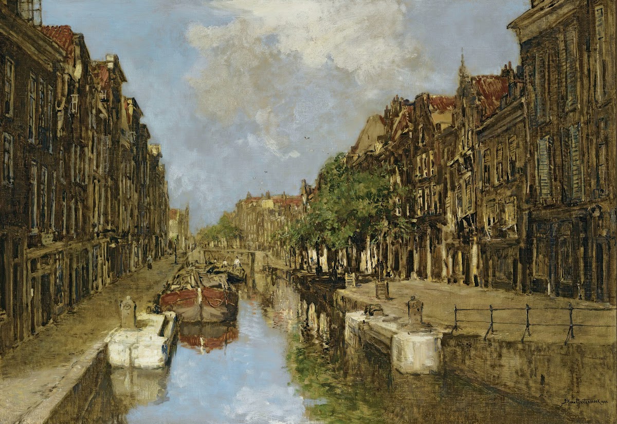 The Spuiwater And Delftsche Vaart Rotterdam 1942