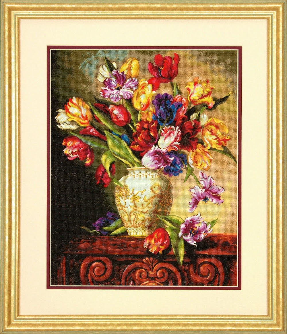 DIM35305 Ok Parrot Tulips