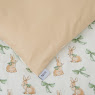 Children's changeable bedding set 4 el Twins Satin Limited Rabbit green 