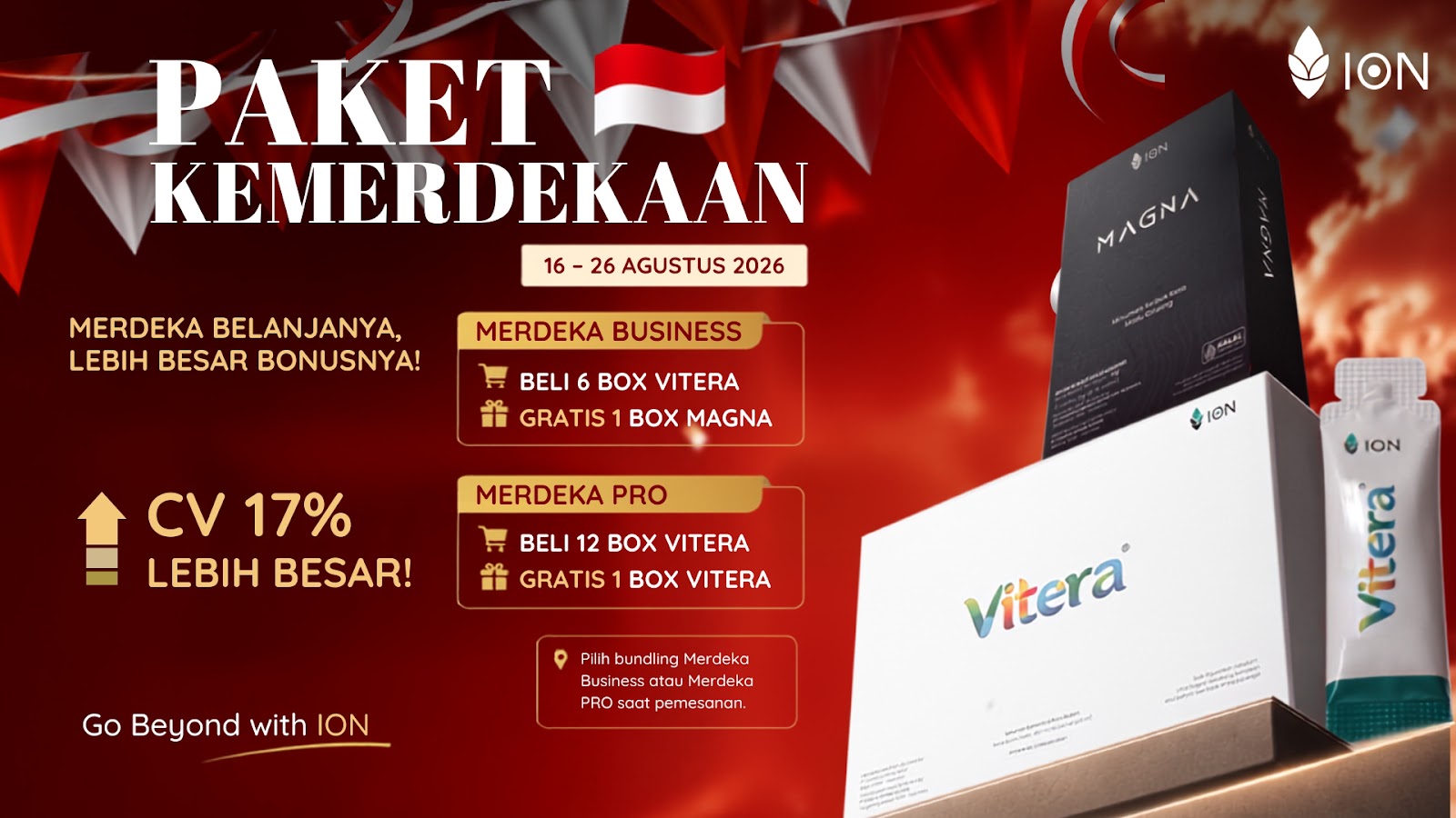  PAKET KEMERDEKAAN ION 