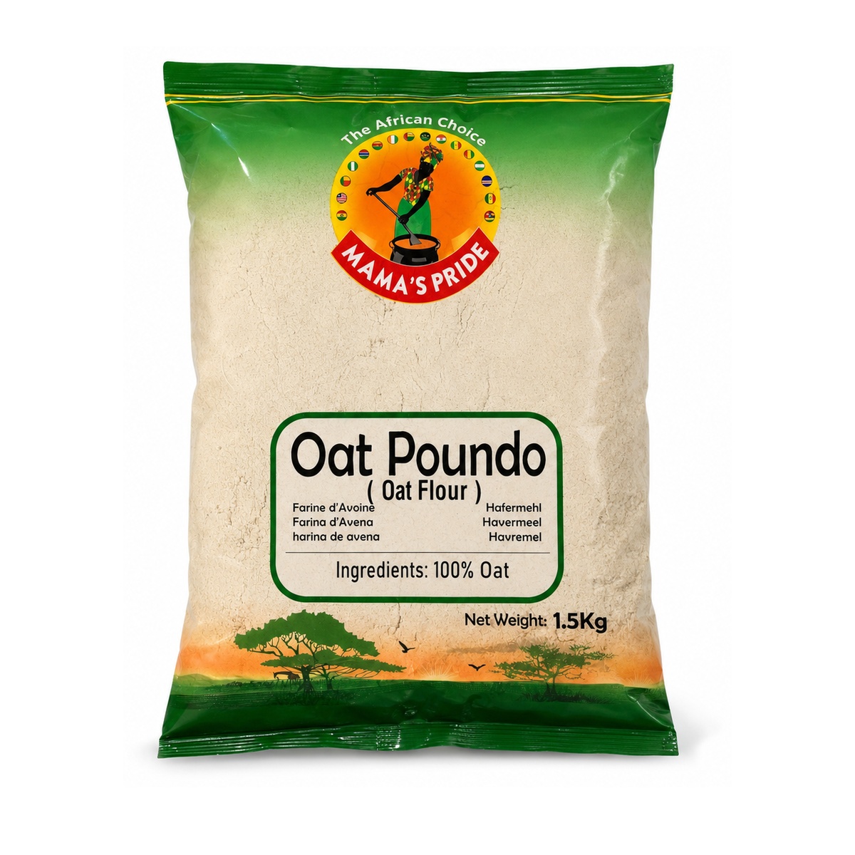 The African Choice - Mama's Pride - Oat Poundo
