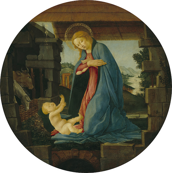 The Virgin Adoring The Child 1480 1490