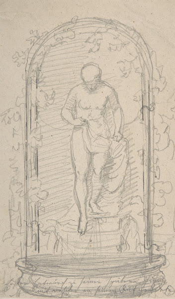 Nude Female Figure In A Niche 183068