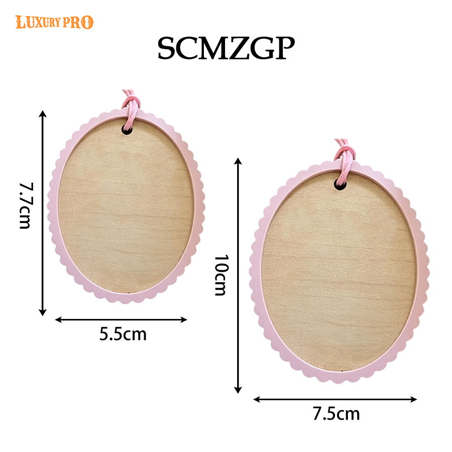 Double-layer Wooden Tag