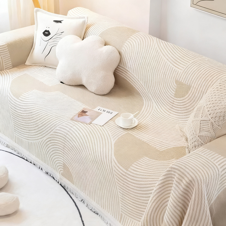 Chenille Sofa Cover, Non-Slip, Various Sizes