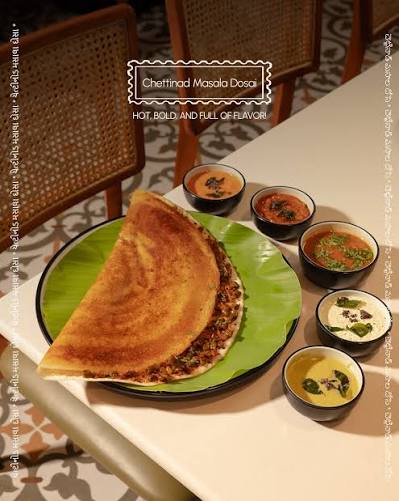 Chetinad Masala Dosa