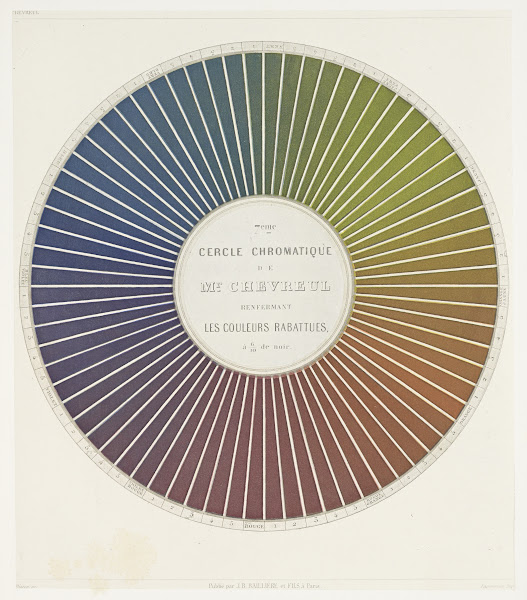 Des couleurs et de leurs applications aux arts industriels a laide des cercles c