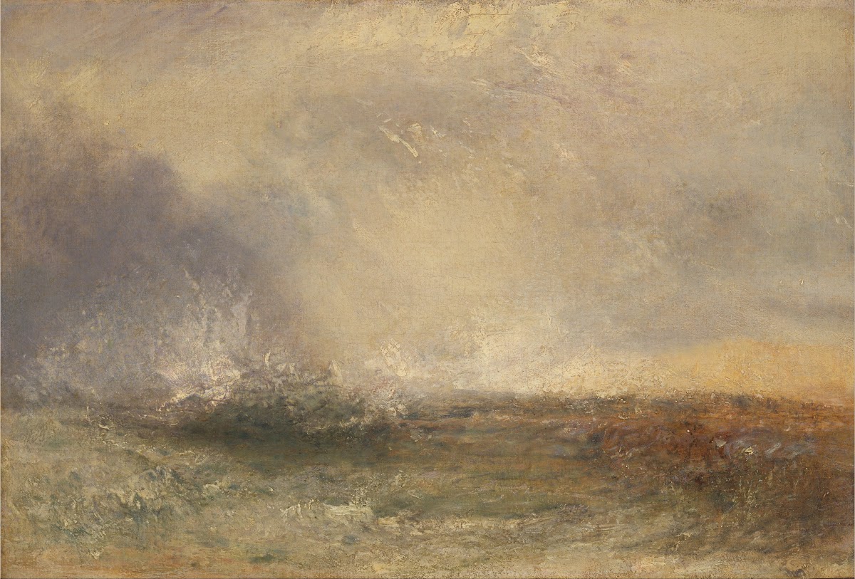Stormy Sea Breaking on a Shore 1840  1845