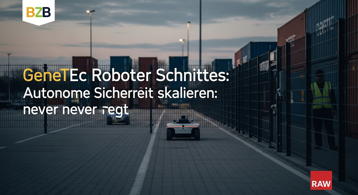 Genetec Roboter Schnittstelle: Autonome Sicherheit skalieren