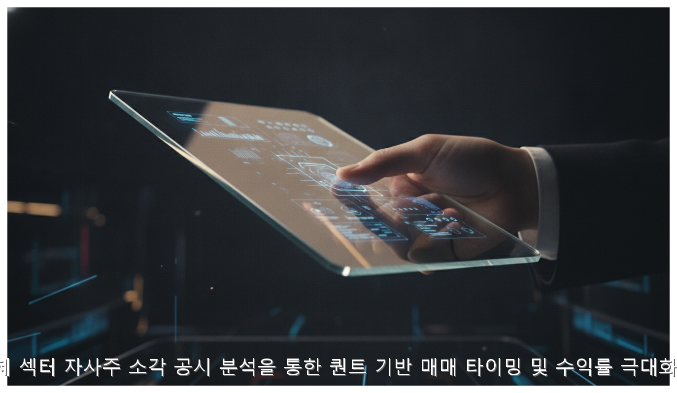 반도체 섹터 자사주 소각 공시 분석을 통한 퀀트 기반 매매 타이밍 및 수익률 극대화 전략 핵심 안내 및 분석 인포그래픽 (3)