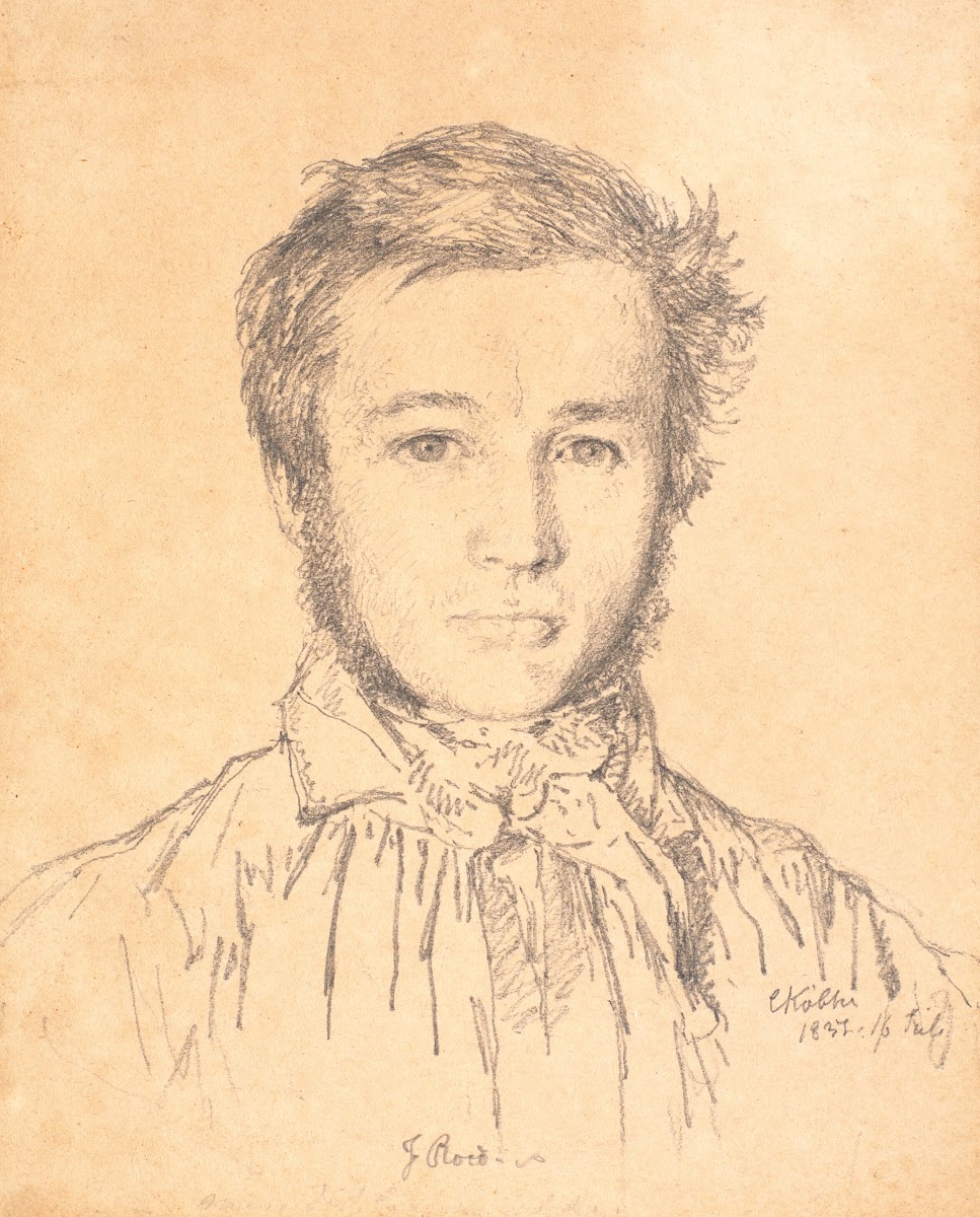 Portrait of Jørgen Roed 1837