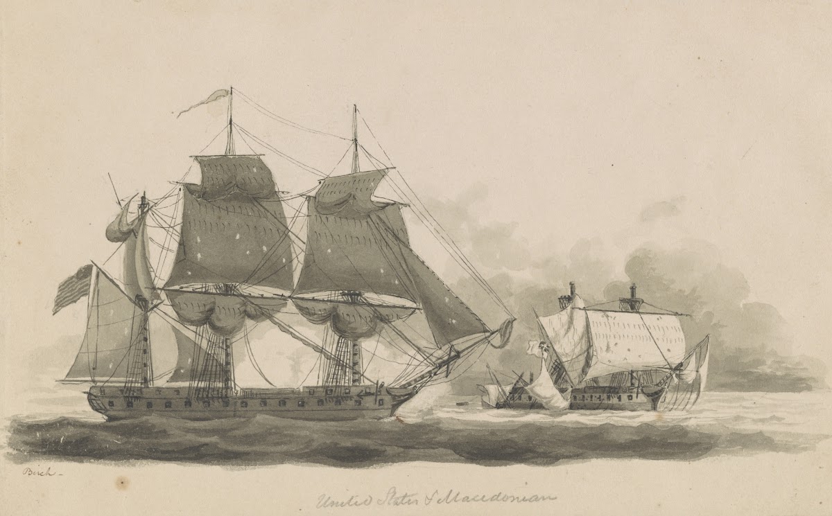 United States  Macedonian ca 1813