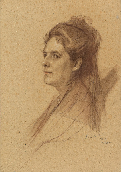 Portrait of Countess Therese Brockdorff née von Loën 18461924 1899