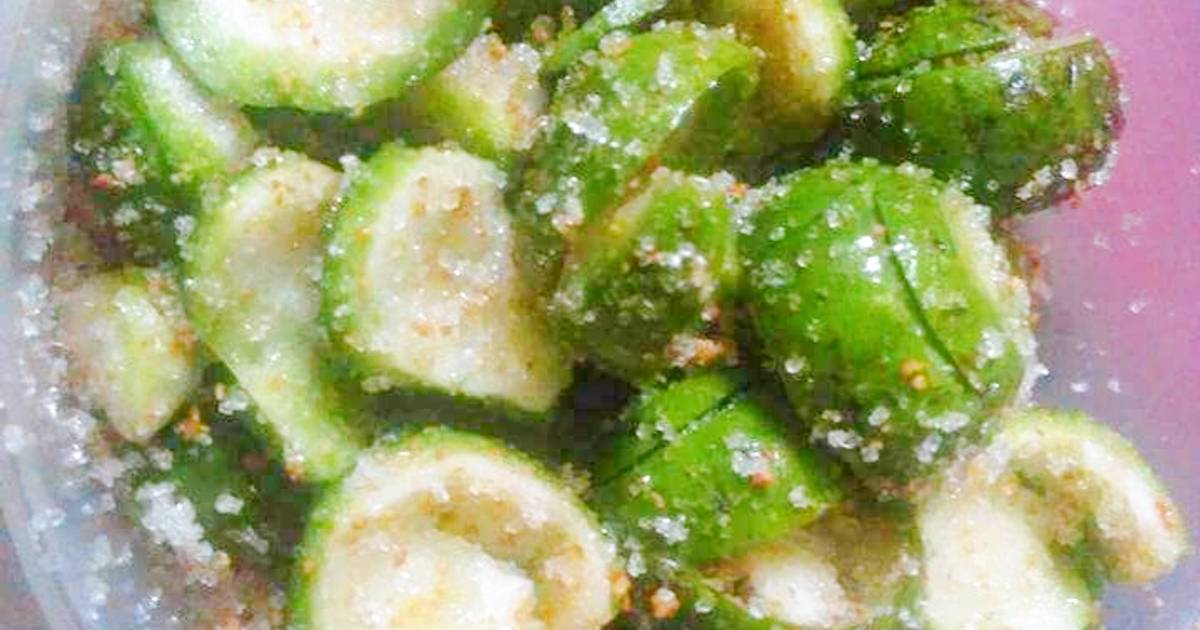 Sấu dầm muối tôm