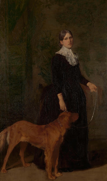 Portrait Of Marie De Coster The Artists Wife 1888