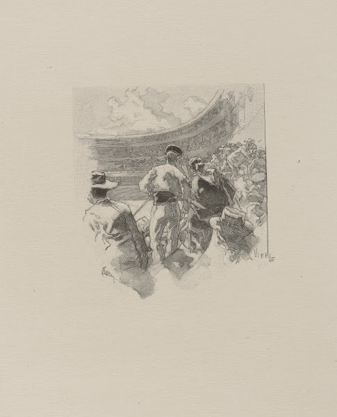 Audience at a bull fight