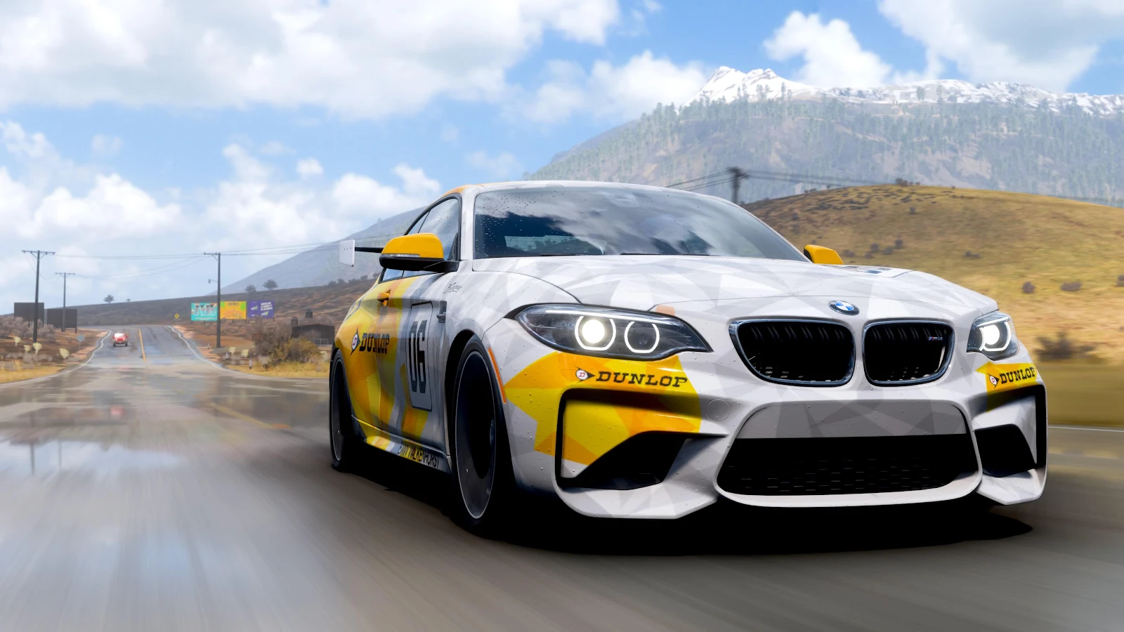 BMW M2 Racing Car - 3D Video Game 4K Wallpaper (3840x2160)