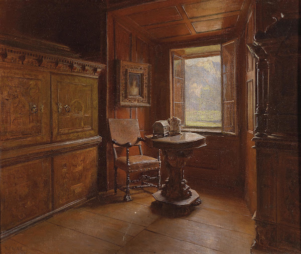 Blick aus dem Fenster 1908