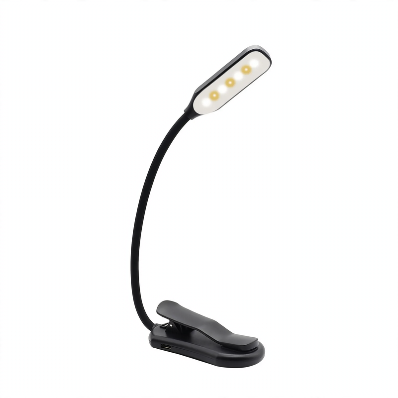 Portable LED Clip Lamp with USB Charging