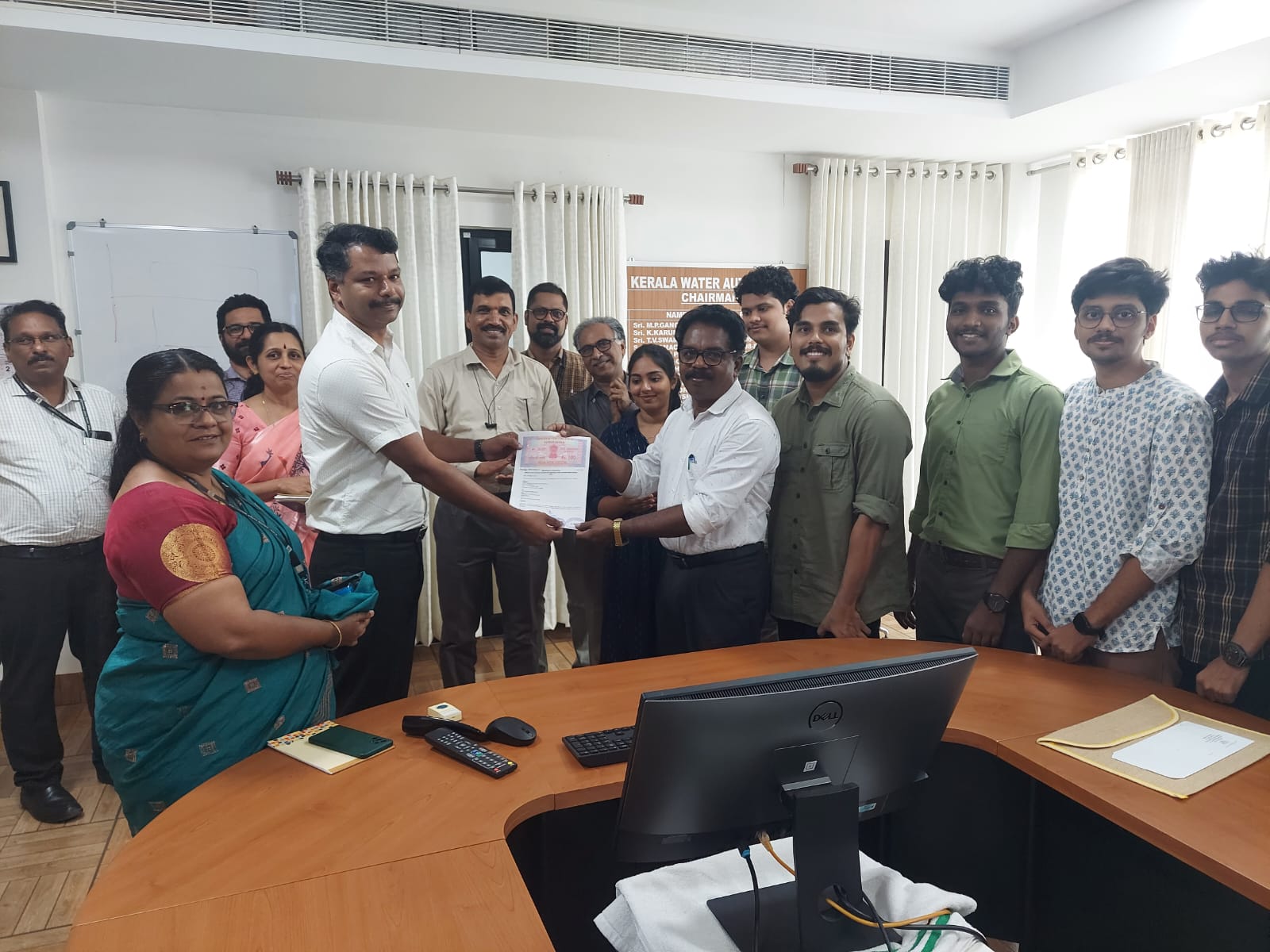 MOU with Kerala Water Authority