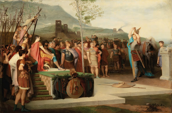 VercingetorixThrows Down His Arms At The Feet Of JuliusCaesar 1863