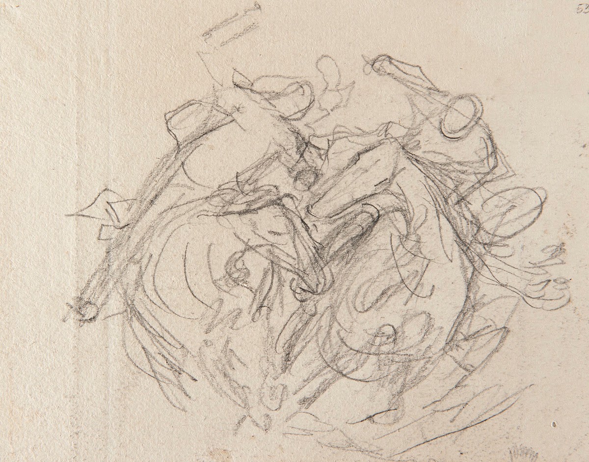 Skirmish between two riders 1897