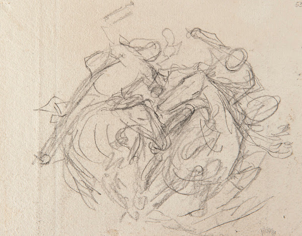 Skirmish between two riders 1897